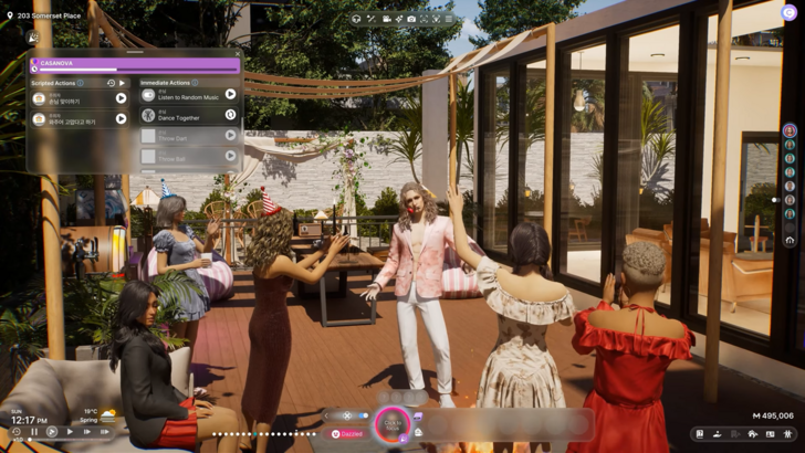 inZOI character interaction preview