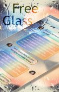 Free Glass Emoji Keyboard Skin Ảnh chụp màn hình 1