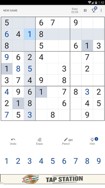 Sudoku - Classic Logic Puzzle Game スクリーンショット 2