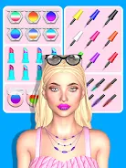 Lip Art Beauty Makeup Games スクリーンショット 1