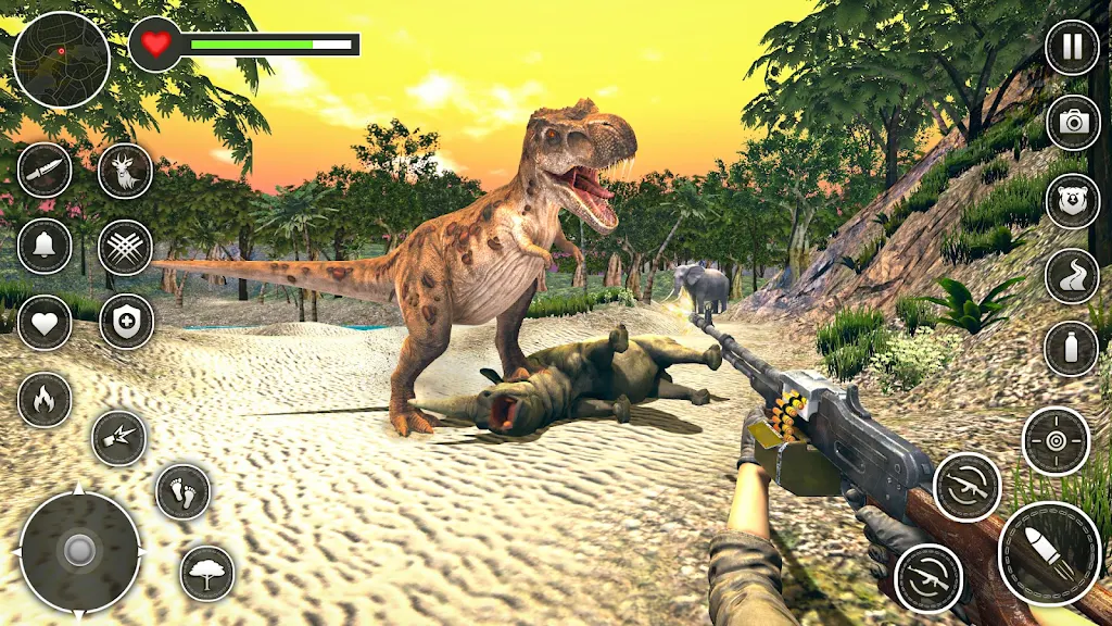 Dinosaur Hunter 3D Game स्क्रीनशॉट 3