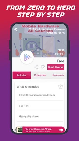 Zuber Mobile Courses ဖန်သားပြင်ဓာတ်ပုံ 3