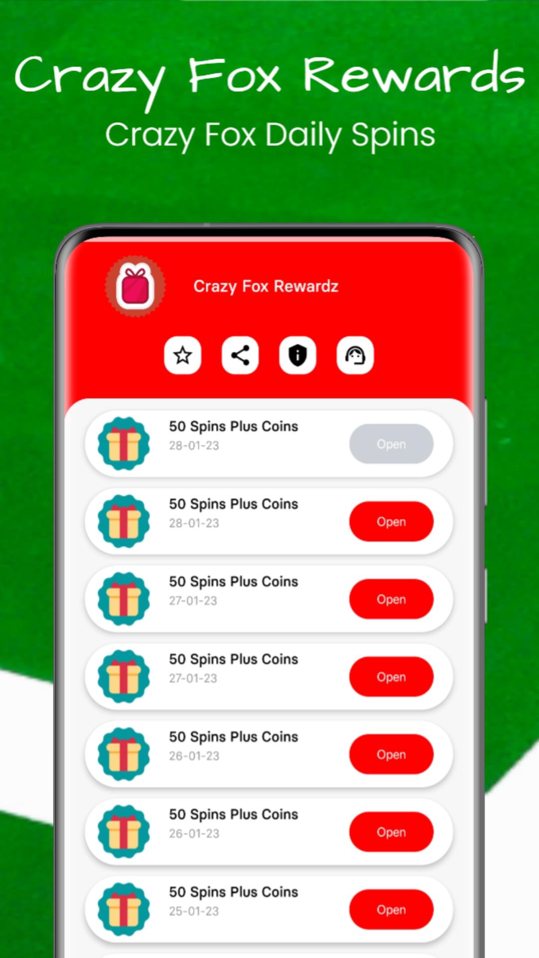 Crazy Fox Rewardz Screenshot 2