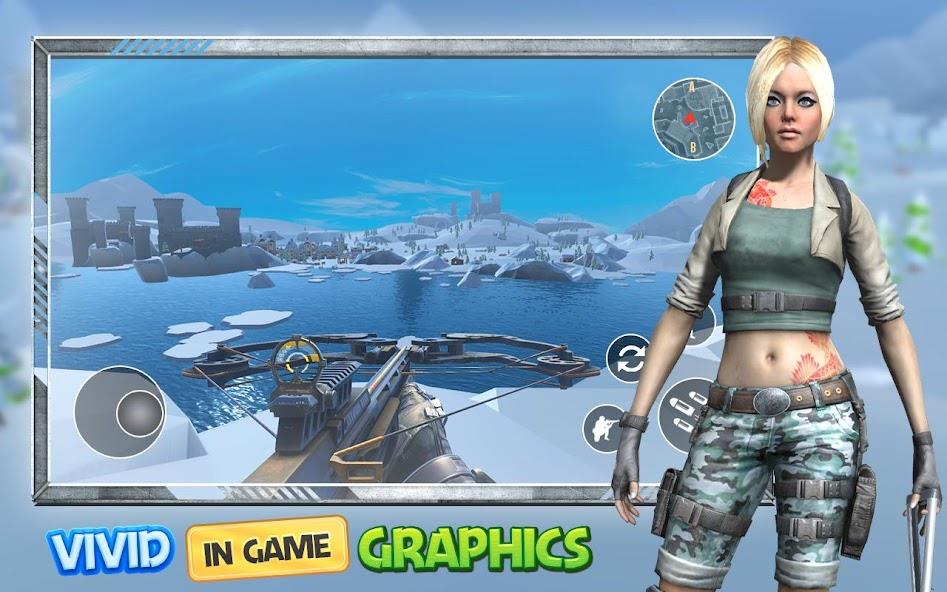 Survival Battle Offline Games Mod Ảnh chụp màn hình 2