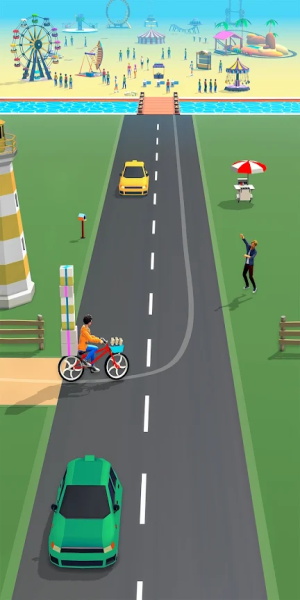 Paperboy Ticket Delivery Game Capture d'écran 1