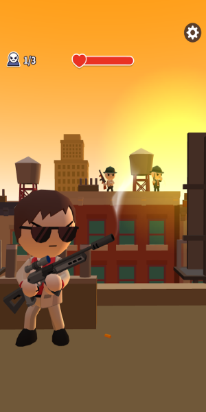 Mafia Sniper — Wars of Clans Capture d'écran 1
