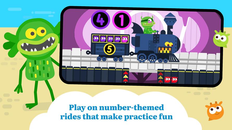 Teach Monster Number Skills 스크린샷 1