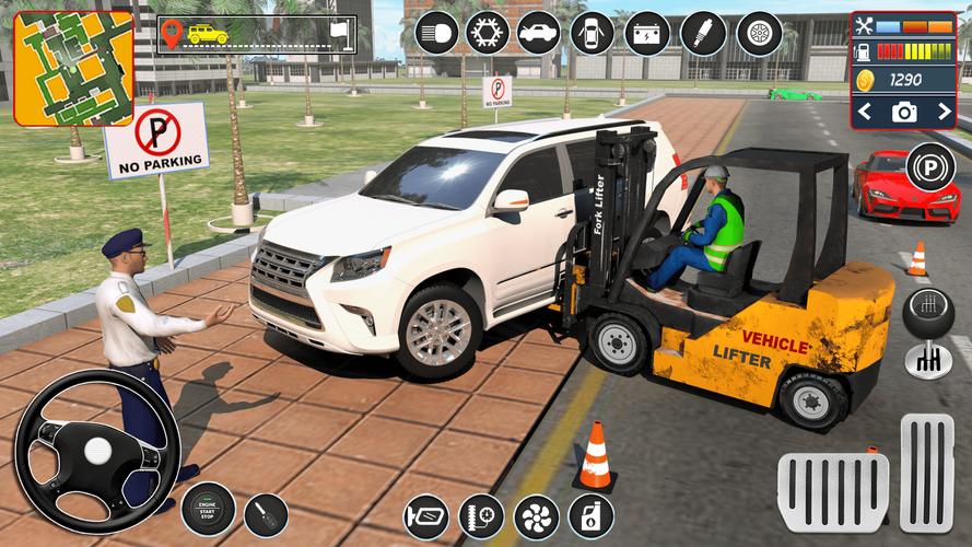 Prado Car Parking: Prado Games Скриншот 4
