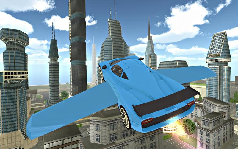 Flying Car Simulator Xtreme 3D應用截圖第3張