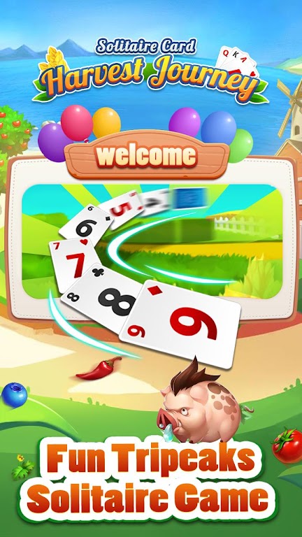 Solitaire Card - Harvest Journey スクリーンショット 1