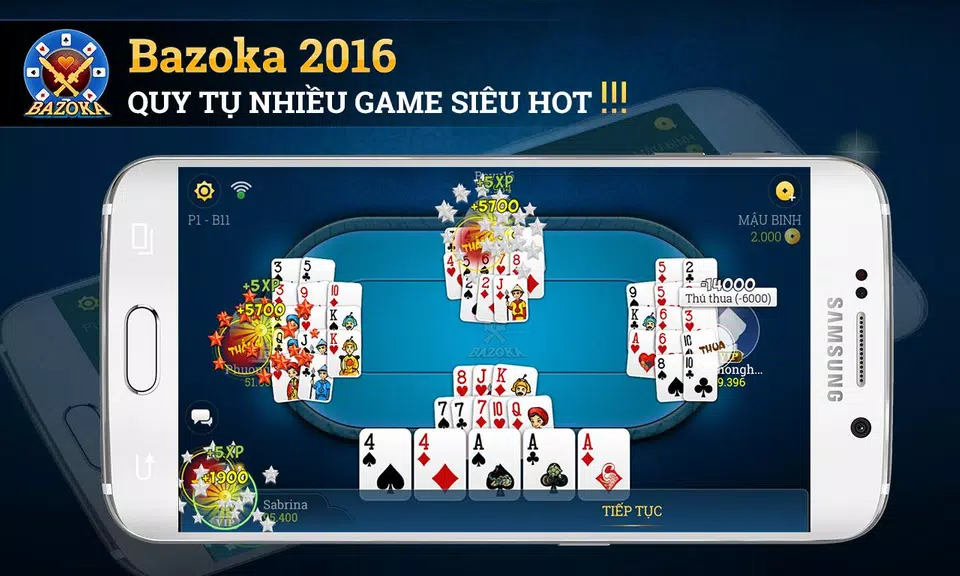 Bazoka - game bai online 2016 Screenshot 3