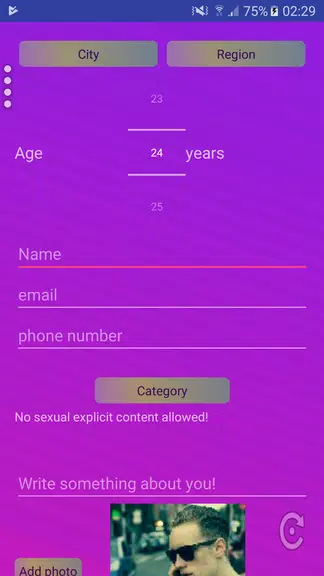 Gay Personal Ads - Men Dating Ảnh chụp màn hình 1