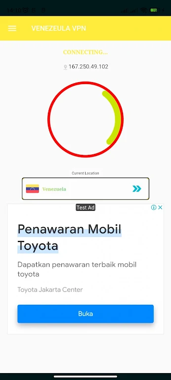 VPN VENEZUELA Ảnh chụp màn hình 1