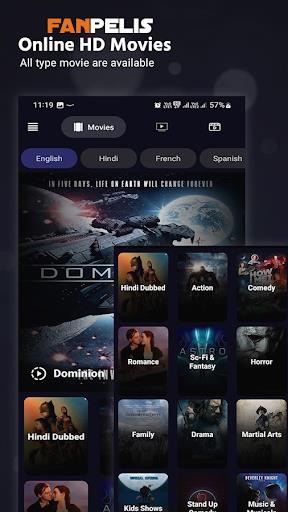 FanPelis: peliculas & series. Zrzut ekranu 1