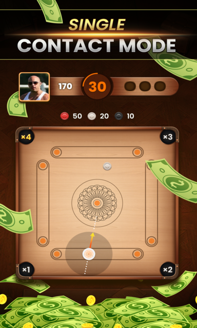 Carrom Cash 스크린샷 1