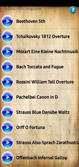 Classical Music Ringtones स्क्रीनशॉट 1