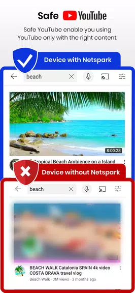 Netspark Real-time filter Capture d'écran 2