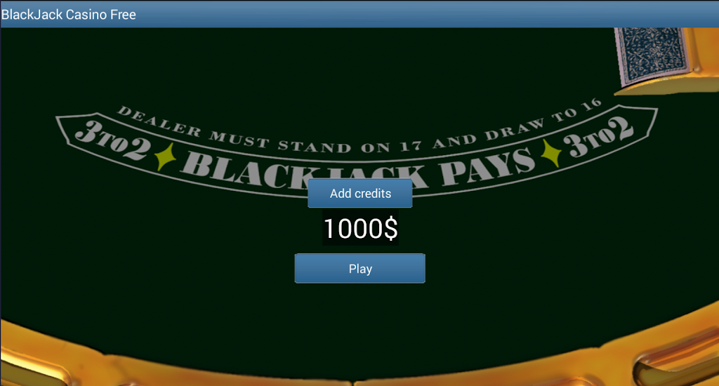 BlackJack Simulator Captura de tela 1
