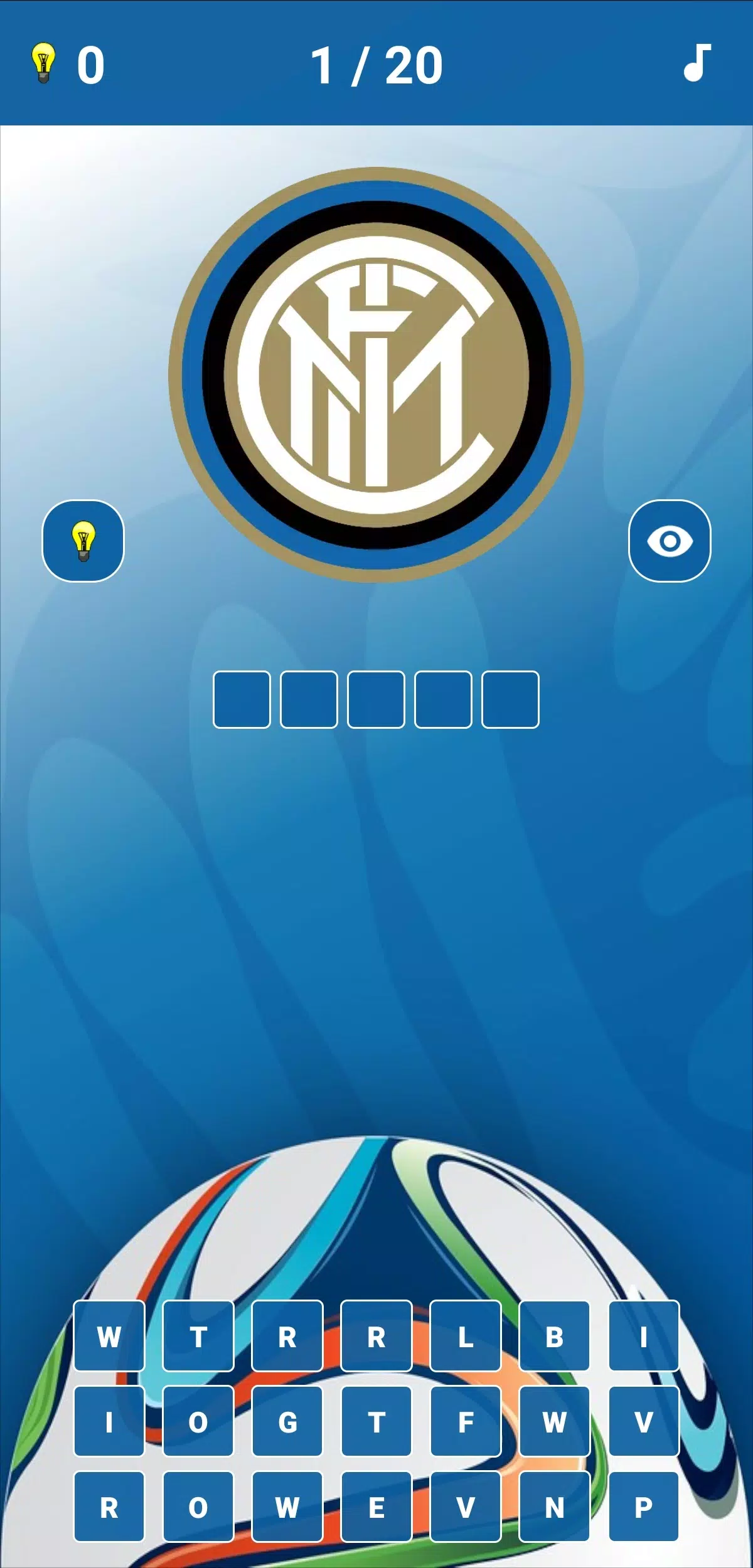 Soccer Clubs Logo Quiz Capture d'écran 3