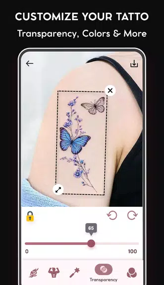 Tattoo on Photo: Tattoo design ภาพหน้าจอ 1