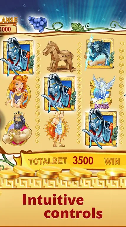 Greek Legends Slots Schermafbeelding 2