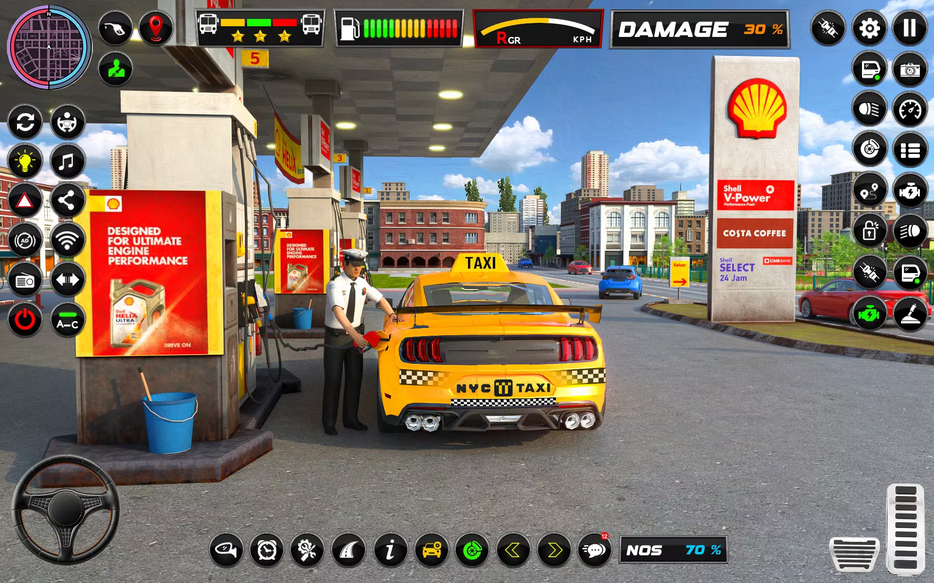 Taxi Simulator USA: City Drive Tangkapan skrin 4