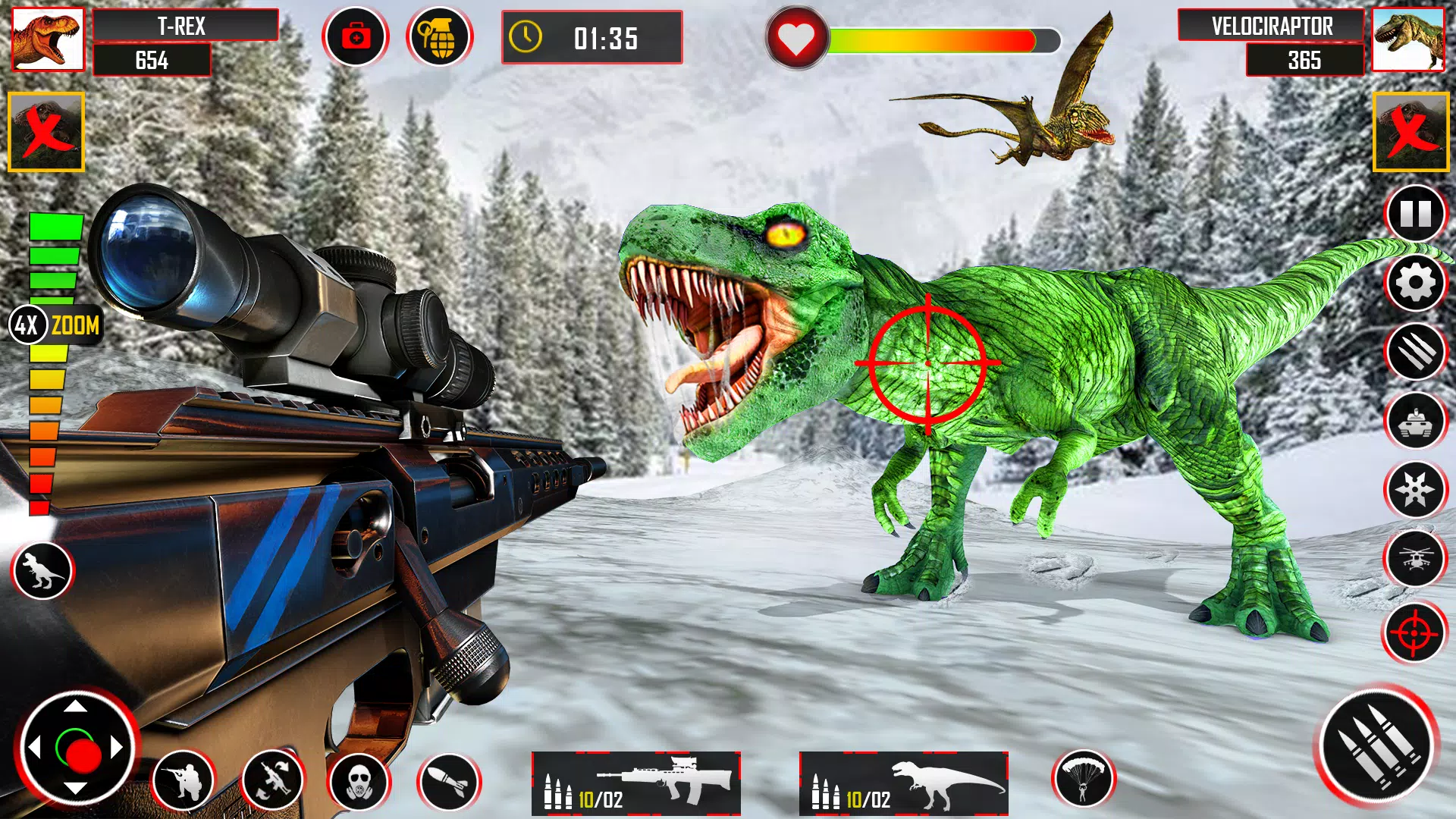 Wild Dino Hunting - Gun Games Скриншот 3