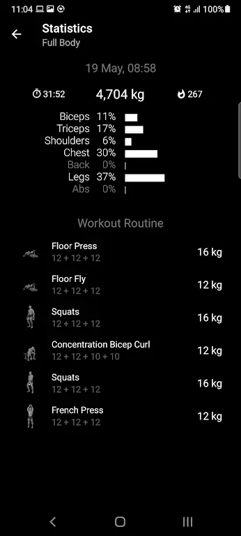 Kettlebell Home Workout Screenshot 2