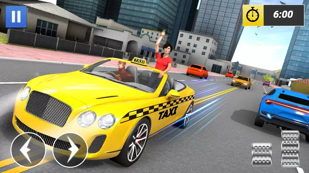 Superhero Car Games Taxi Games Ekran Görüntüsü 2