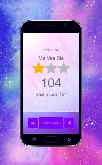 Piano Tiles - Soy Luna Girls Game Ảnh chụp màn hình 4