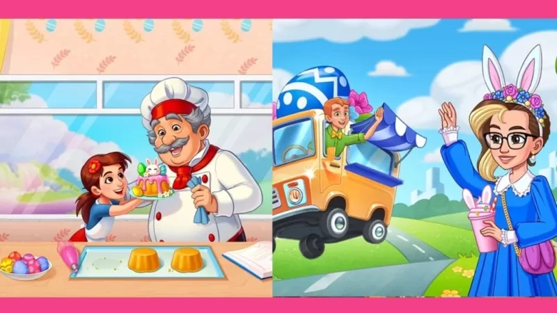 復活節更新：烹飪日記中的花栗鼠和食品卡車！