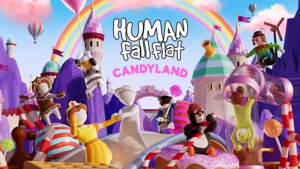 Human Fall Flat Mobile 용 New Level 'Candyland'
