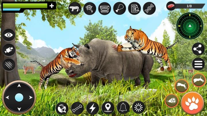 Tiger Simulator Animal Game 3D ภาพหน้าจอ 3