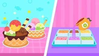 DuDu Dessert Shop DIY Games Ekran Görüntüsü 2