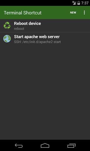 Terminal Shortcut Screenshot 1