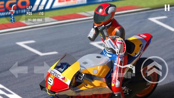 Moto Rider Bike Racing Game Schermafbeelding 1