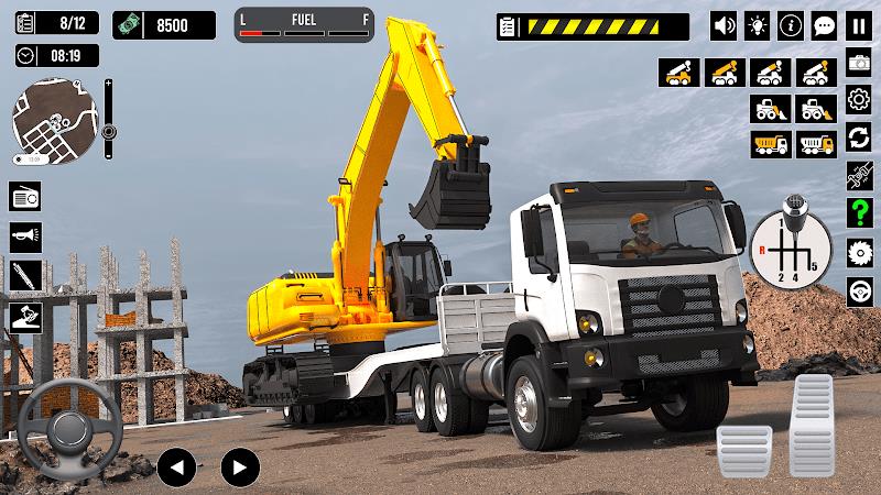 Construction Game: Truck Games ဖန်သားပြင်ဓာတ်ပုံ 4