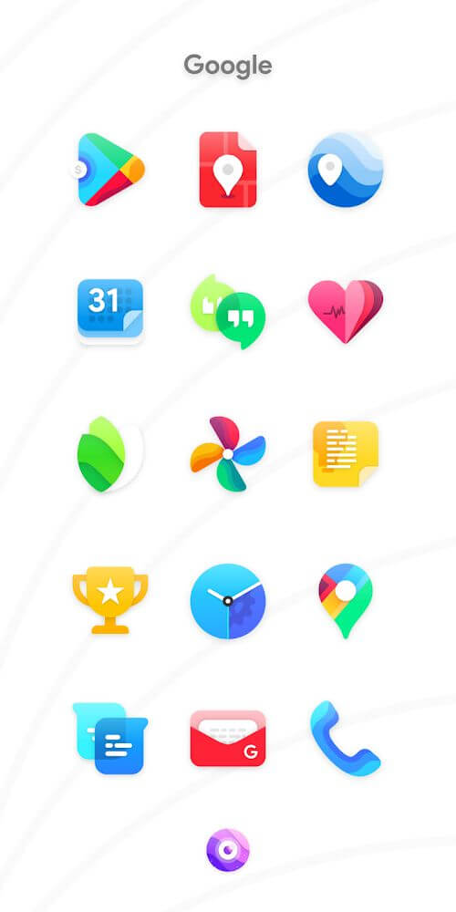 Nebula Icon Pack Mod ภาพหน้าจอ 1