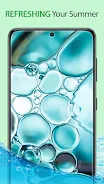 Water Drop Live Wallpaper Tangkapan skrin 3