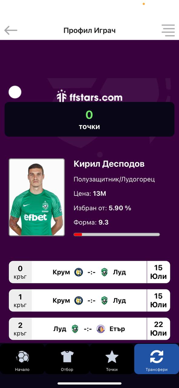 FPL Fantasy Manager Zrzut ekranu 1