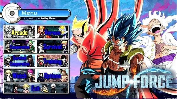 Jump Force Mugen 스크린샷 2