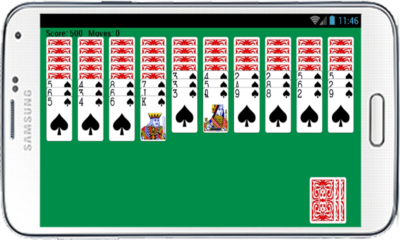 Spider Solitaire Free Game Fun Captura de tela 3