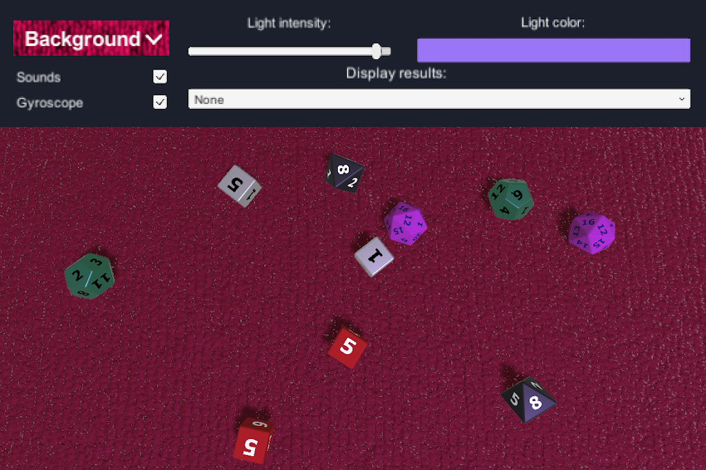 Dice Roller Free by One Trick Pony ဖန်သားပြင်ဓာတ်ပုံ 3