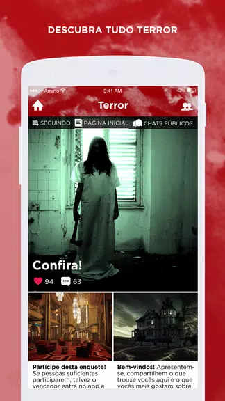 Terror Amino em Português Screenshot 2