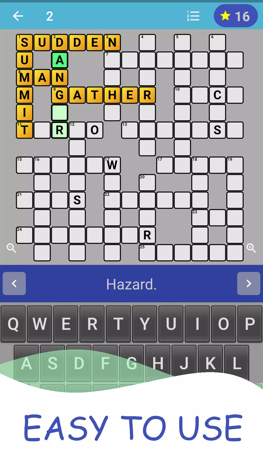 Schermata English Crossword puzzle 2