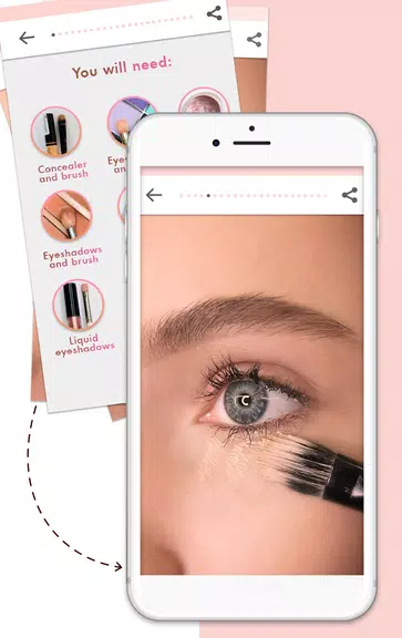Makeup Tutorial step by step スクリーンショット 2