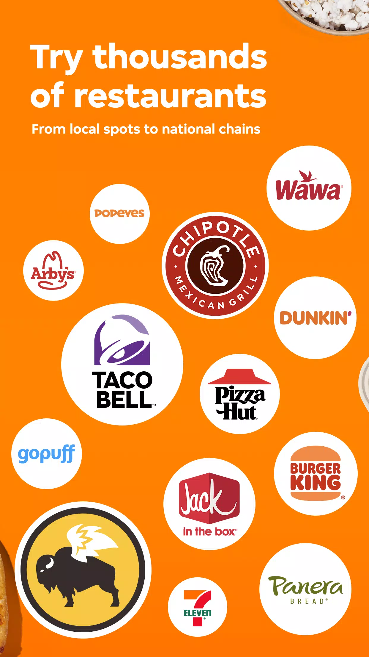 Grubhub: Food Delivery स्क्रीनशॉट 3