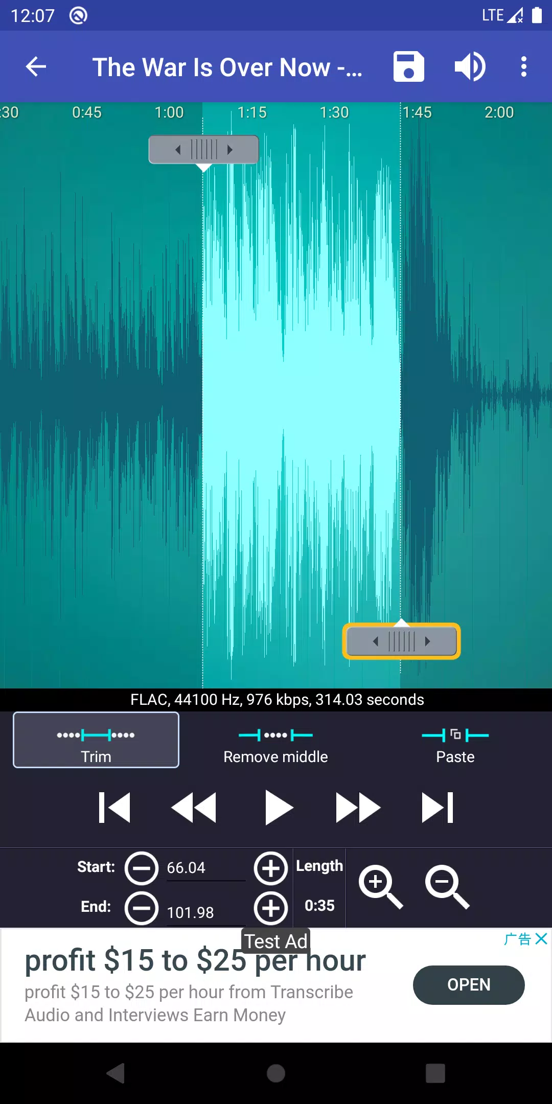 Ringtone Maker Zrzut ekranu 2