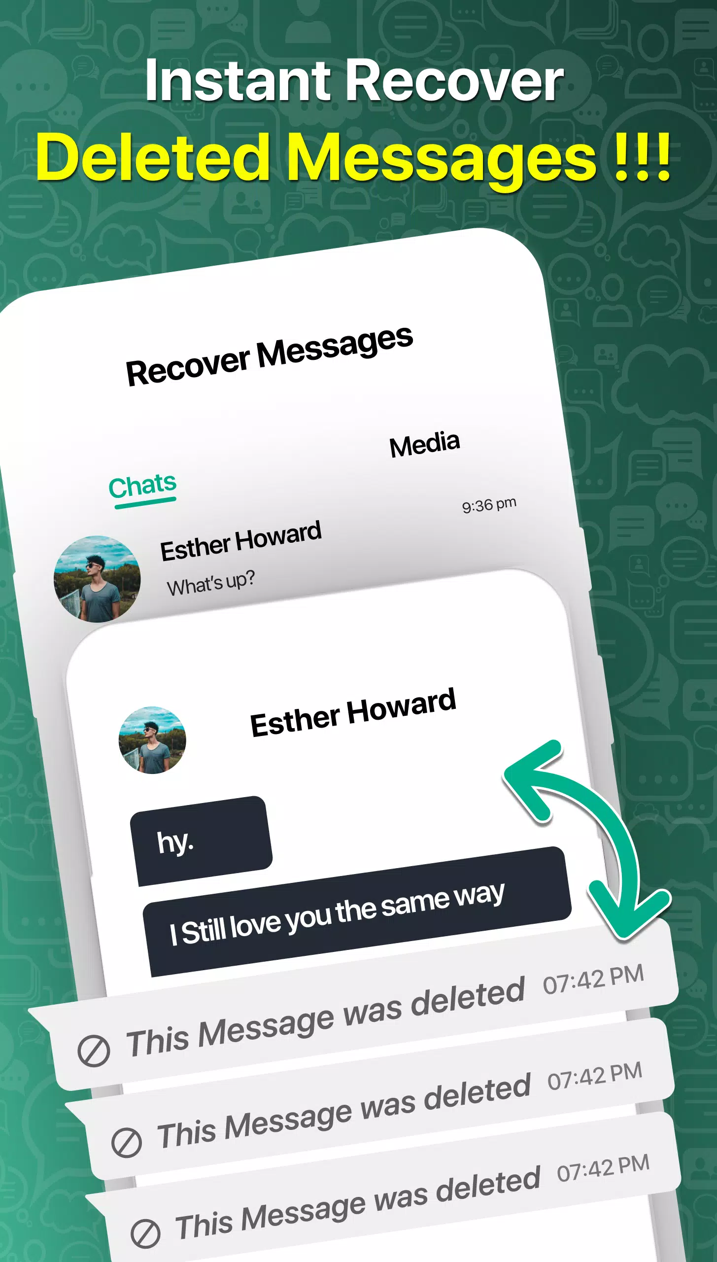 Recover Deleted Messages Captura de tela 2