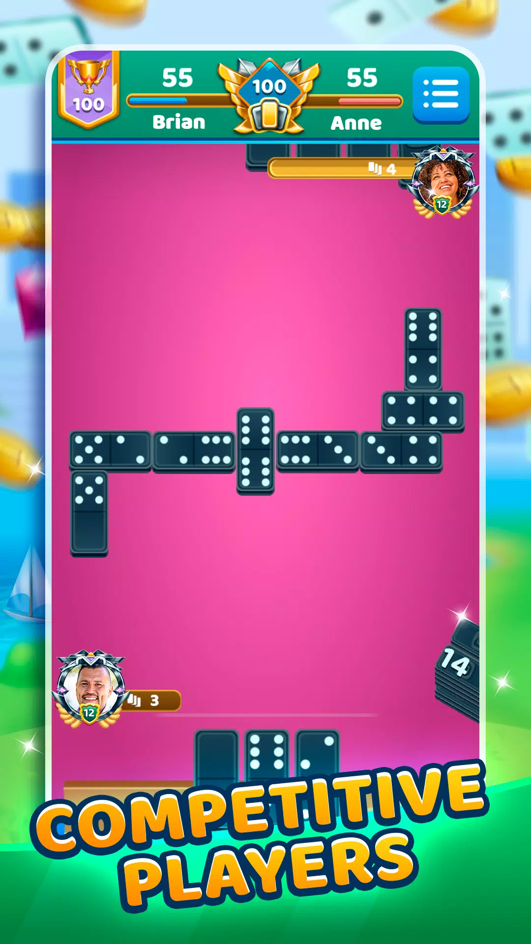 Dominoes Battle应用截图第4张